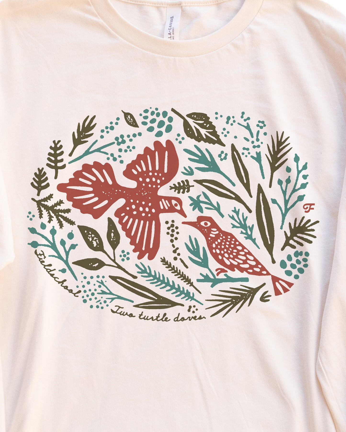 Turtle Doves Long Sleeve Tee