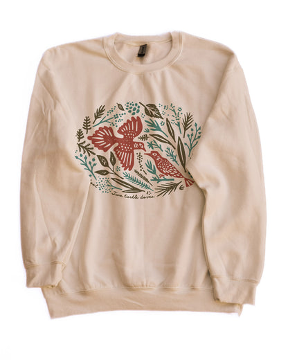 Turtle Doves Crewneck