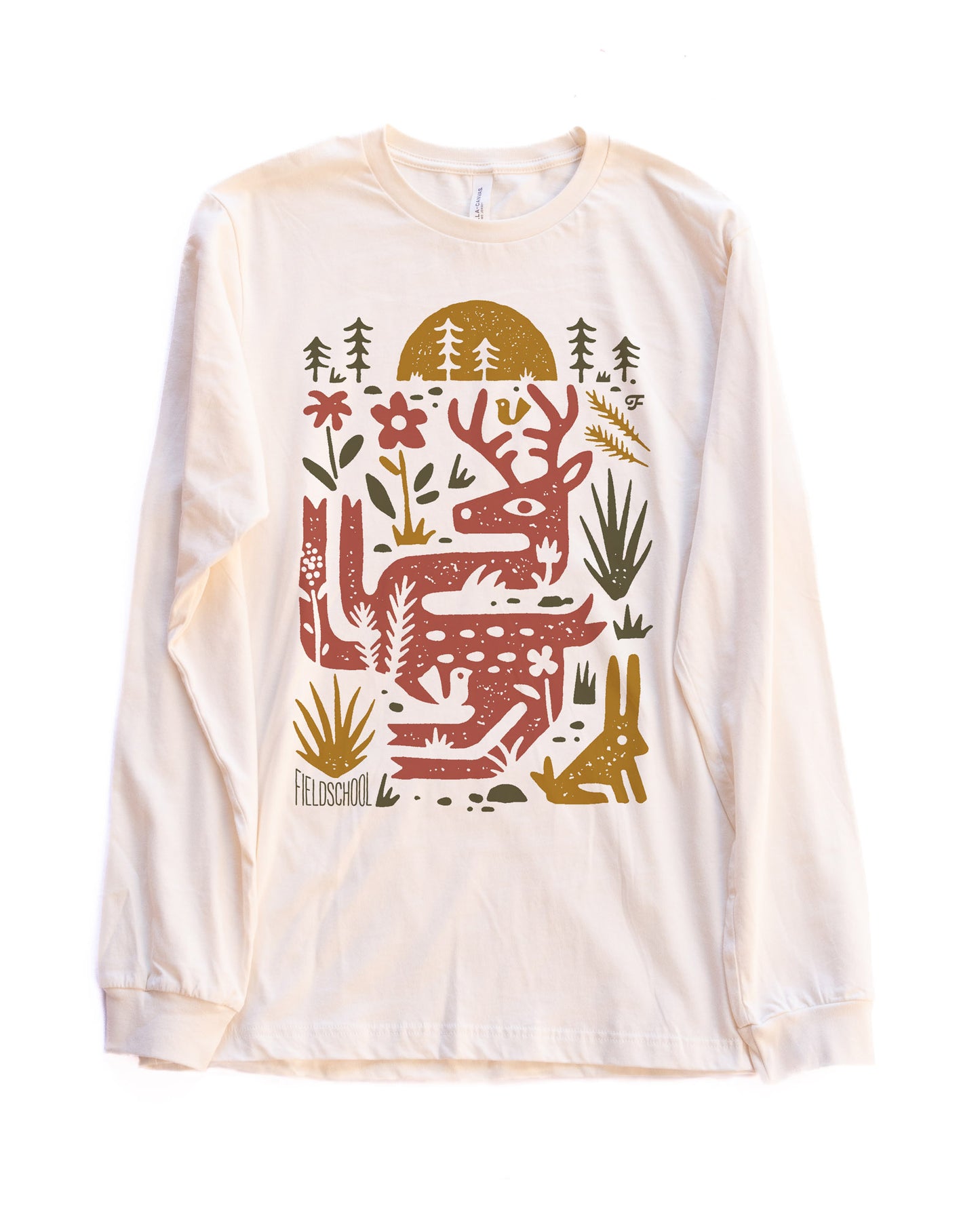 Christmas Deer Long Sleeve Tee