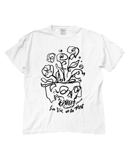 Life and Death (French) Tee