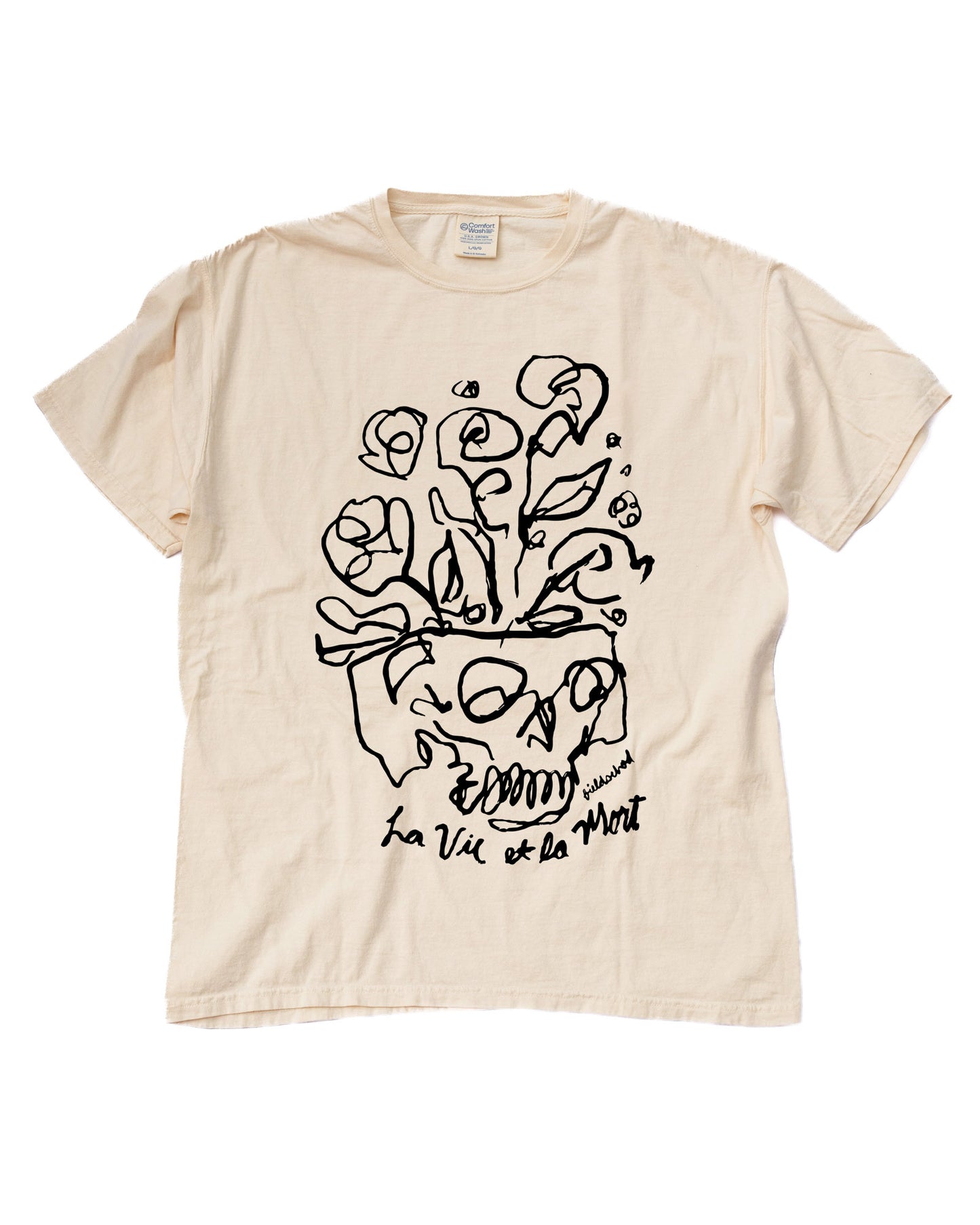 Life and Death (French) Tee