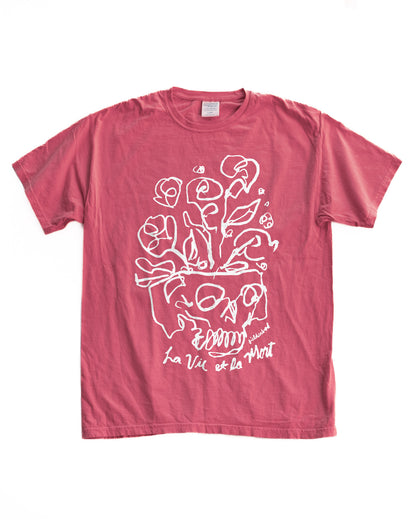 Life and Death (French) Tee