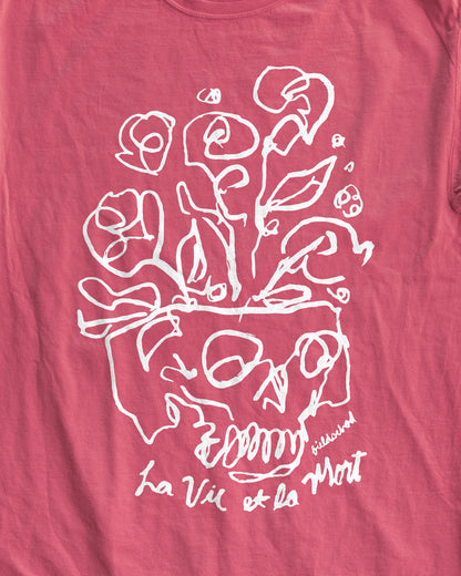 Life and Death (French) Tee