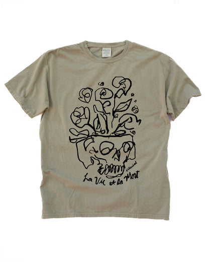 Life and Death (French) Tee