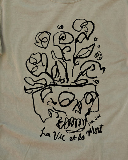 Life and Death (French) Tee