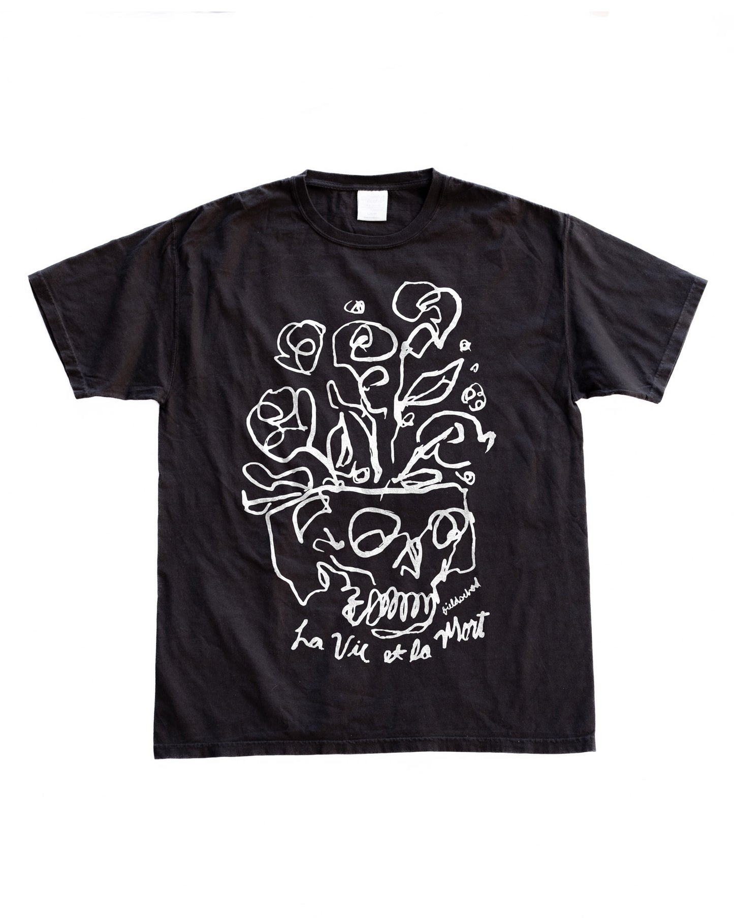 Life and Death (French) Tee