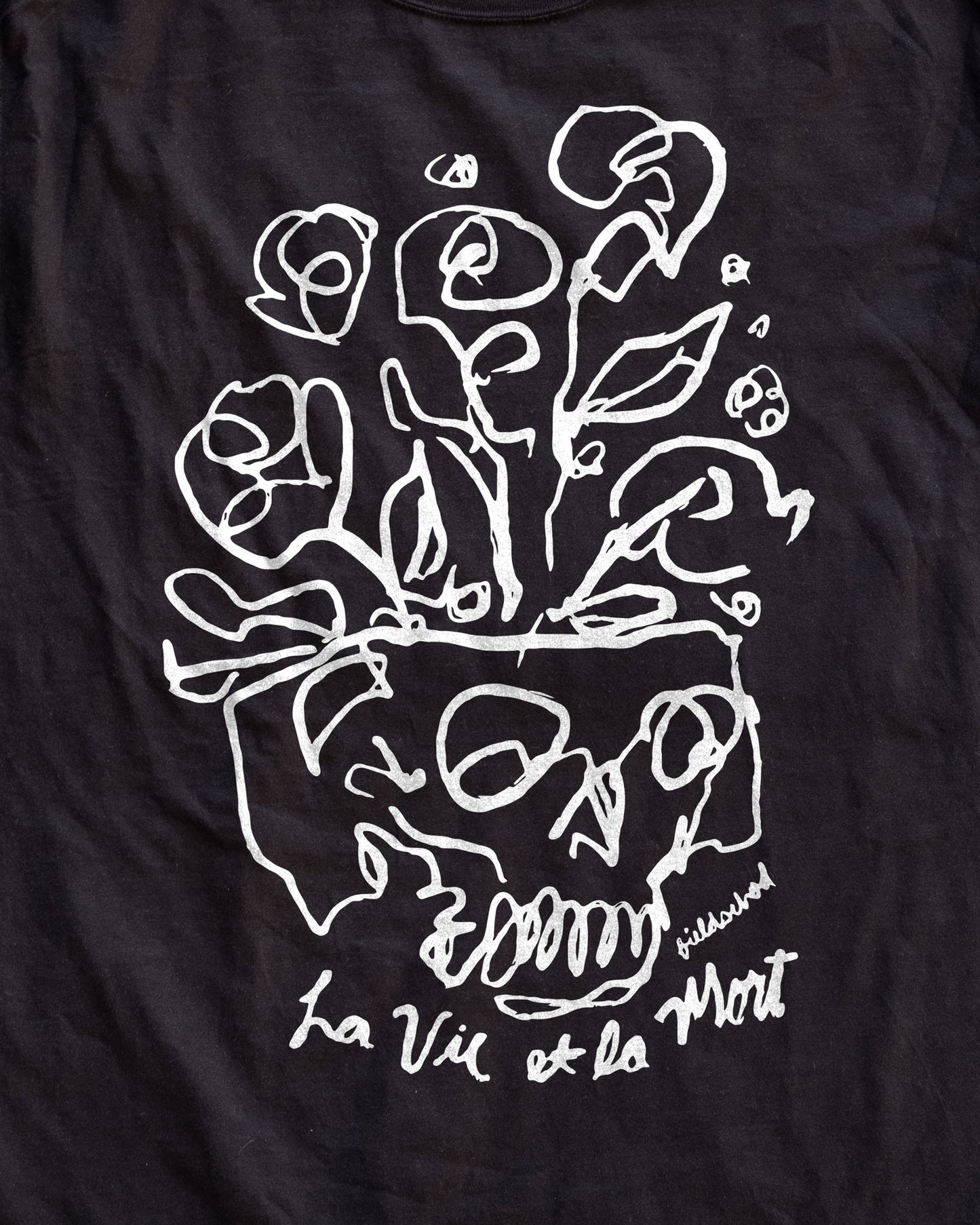 Life and Death (French) Tee