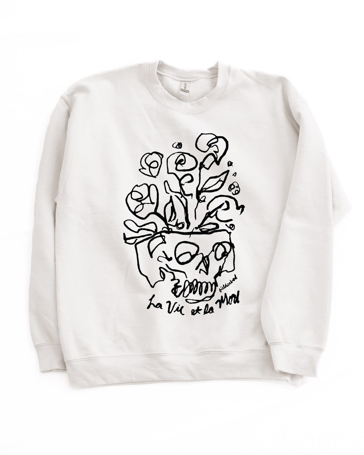 Life and Death (French) Crewneck