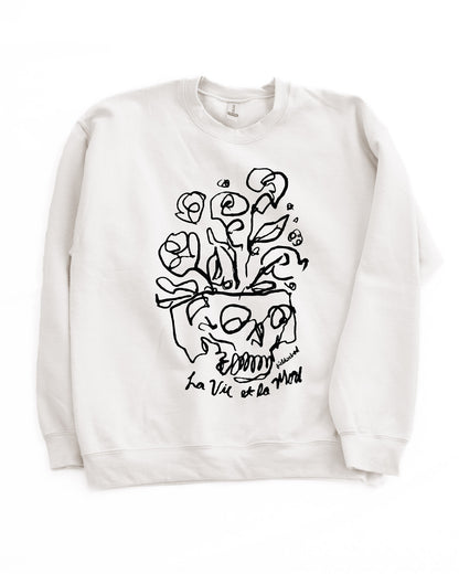 Life and Death (French) Crewneck