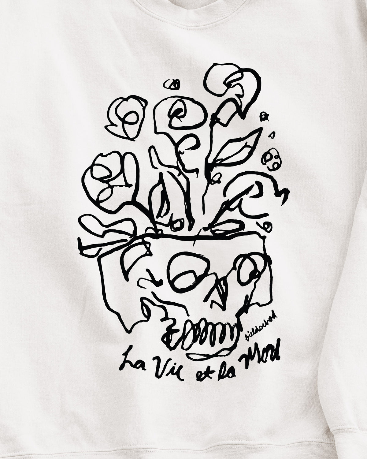 Life and Death (French) Crewneck