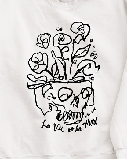 Life and Death (French) Crewneck
