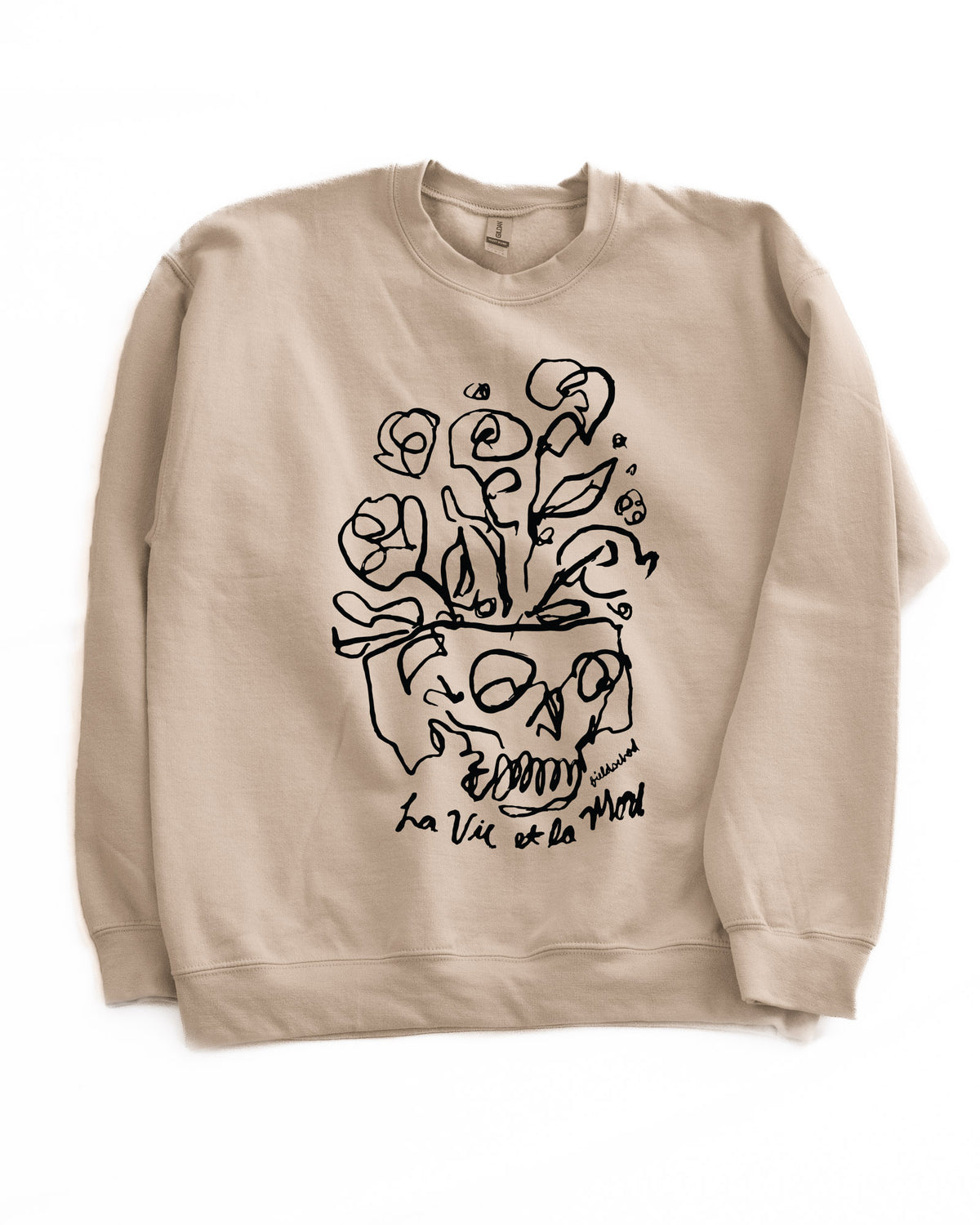 Life and Death (French) Crewneck