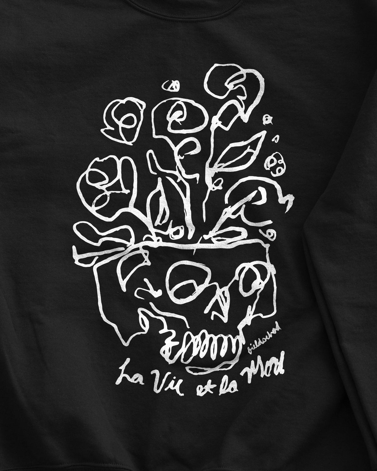 Life and Death (French) Crewneck