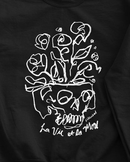 Life and Death (French) Crewneck