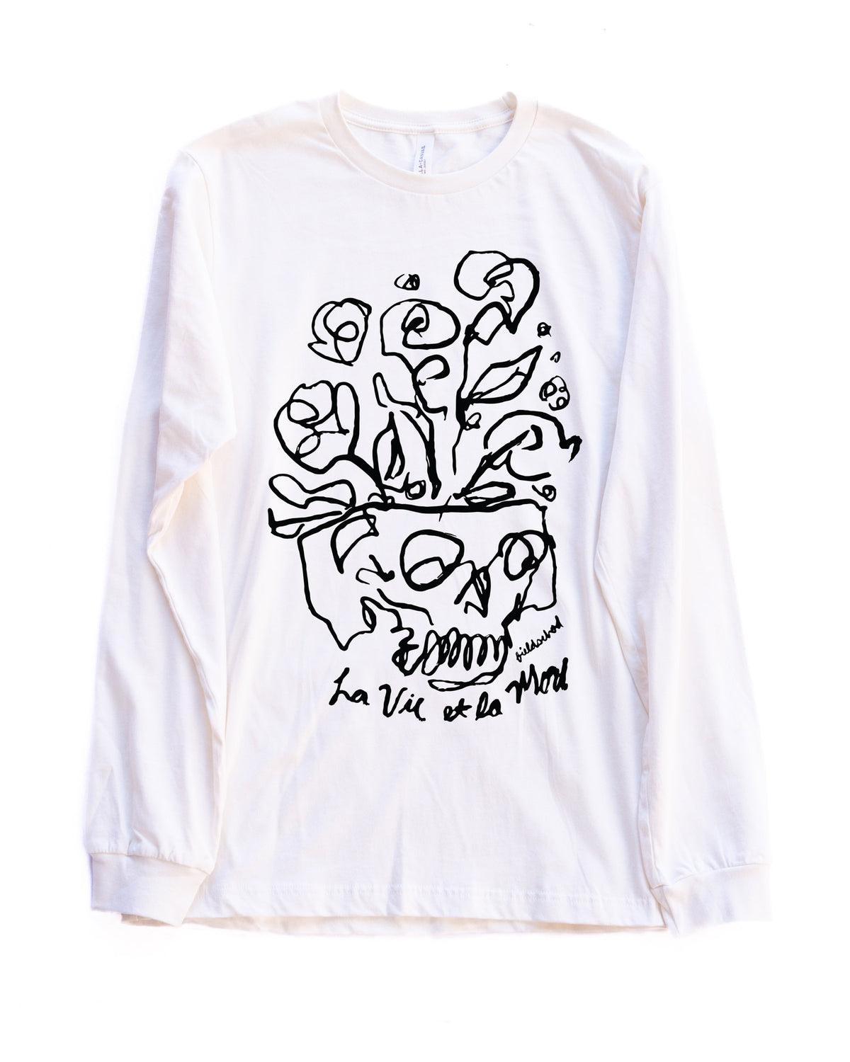 Life and Death (French) Long Sleeve Tee