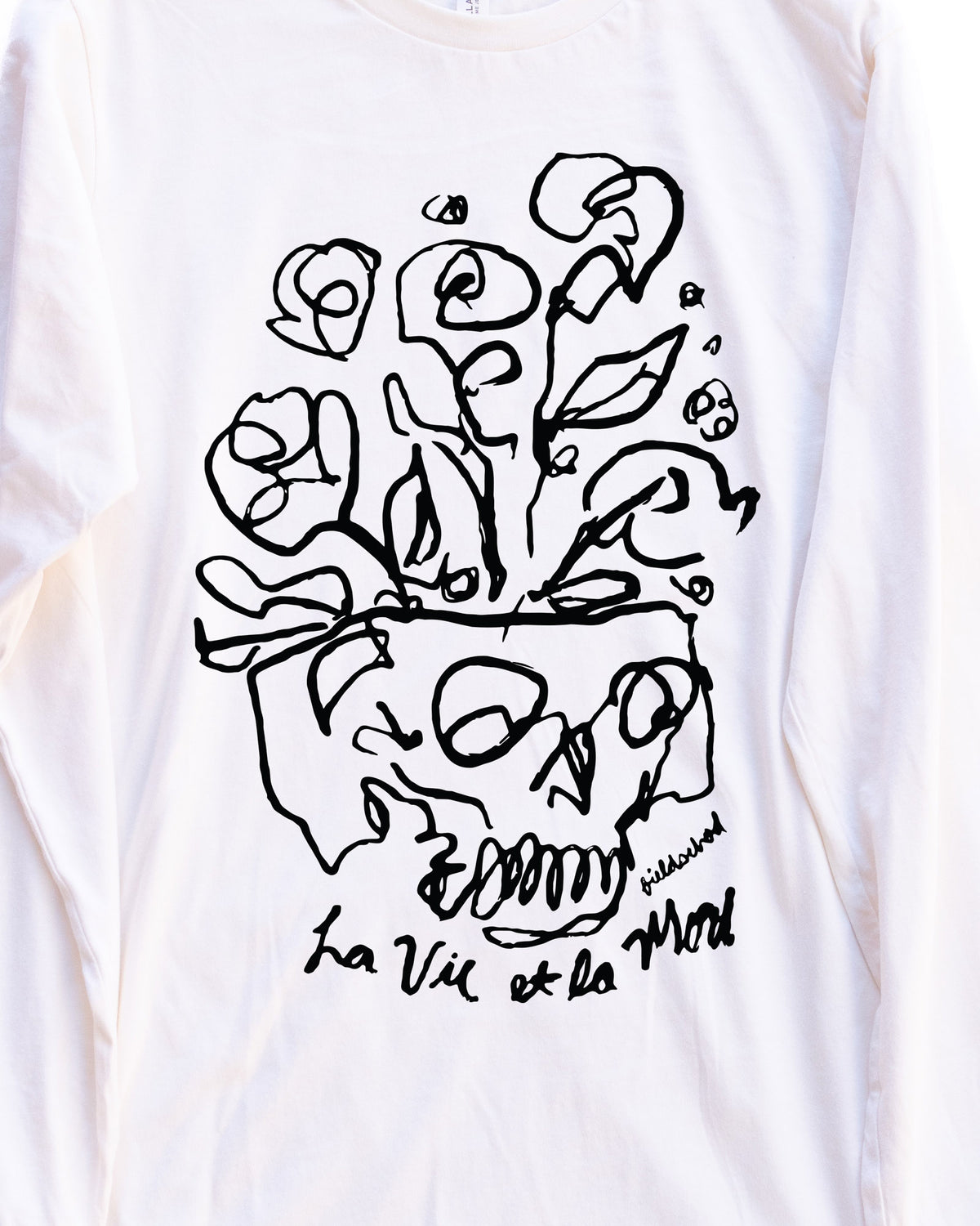 Life and Death (French) Long Sleeve Tee