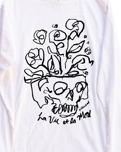 Life and Death (French) Long Sleeve Tee