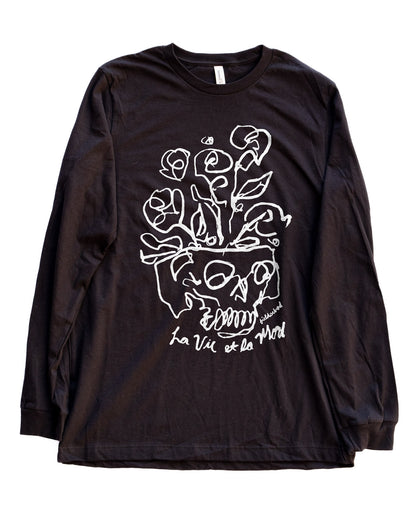 Life and Death (French) Long Sleeve Tee