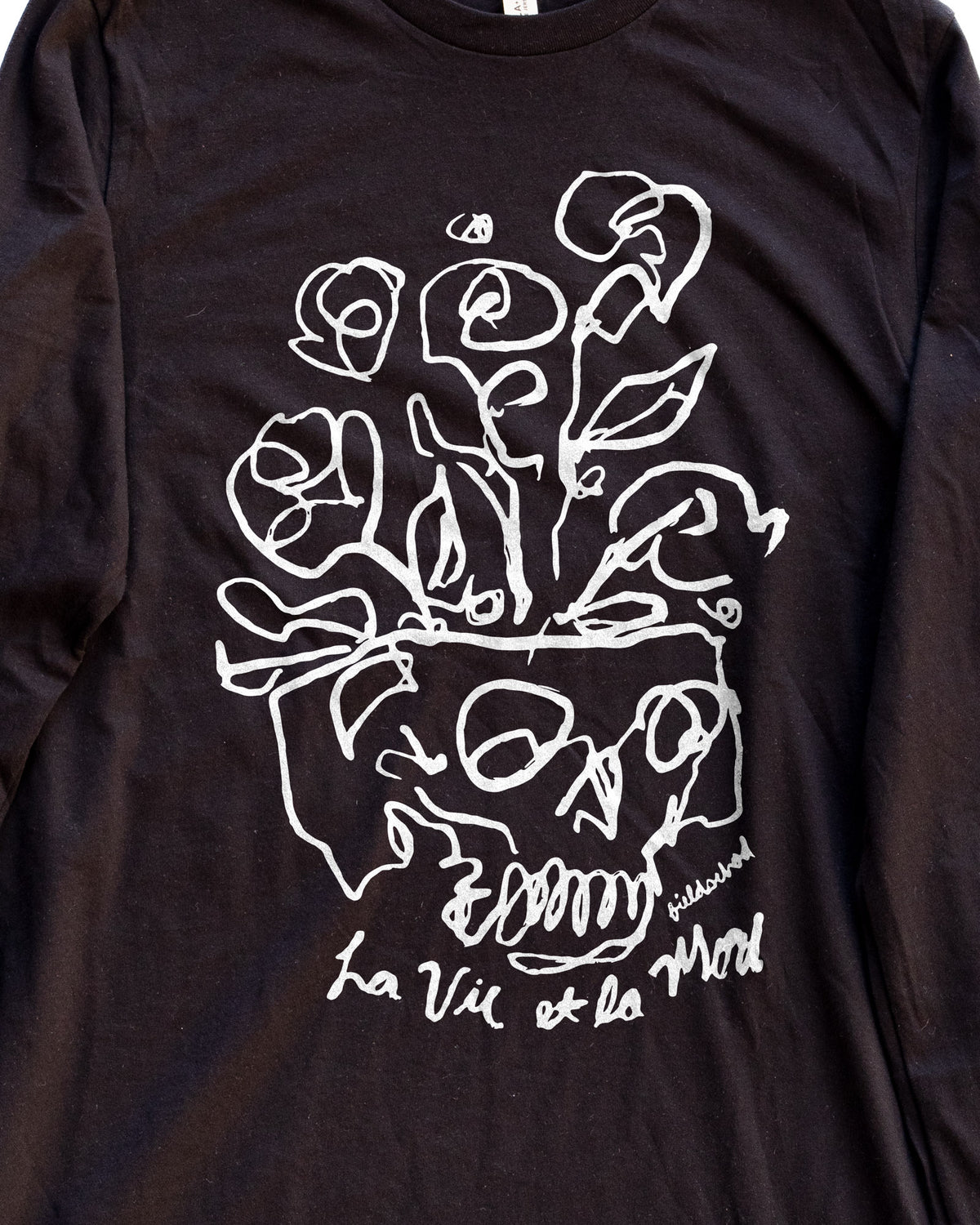 Life and Death (French) Long Sleeve Tee