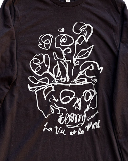 Life and Death (French) Long Sleeve Tee