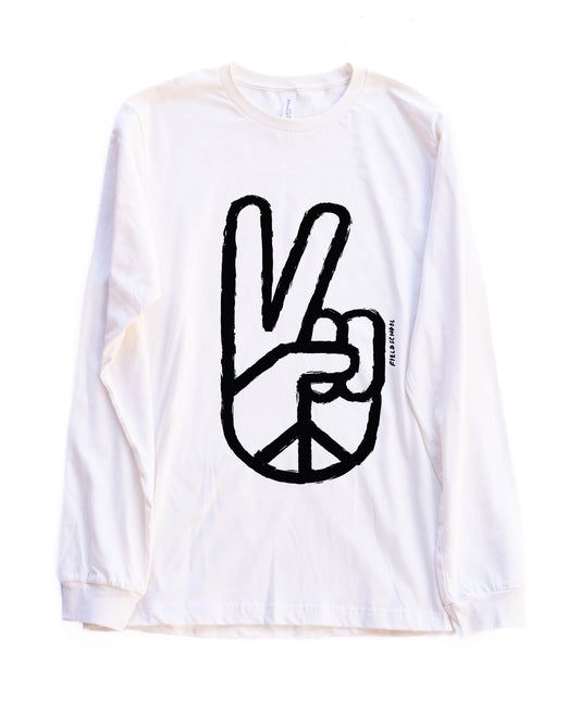 More Peace Long Sleeve Tee