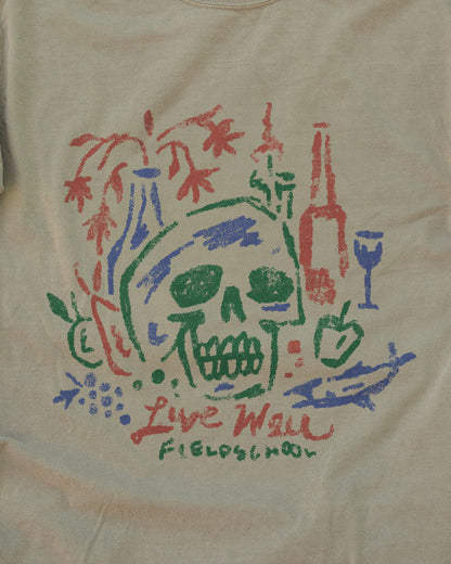 Fieldschool Vanitas (Skull and Table) Tee