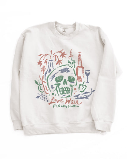 Fieldschool Vanitas (Skull and Table) Crewneck