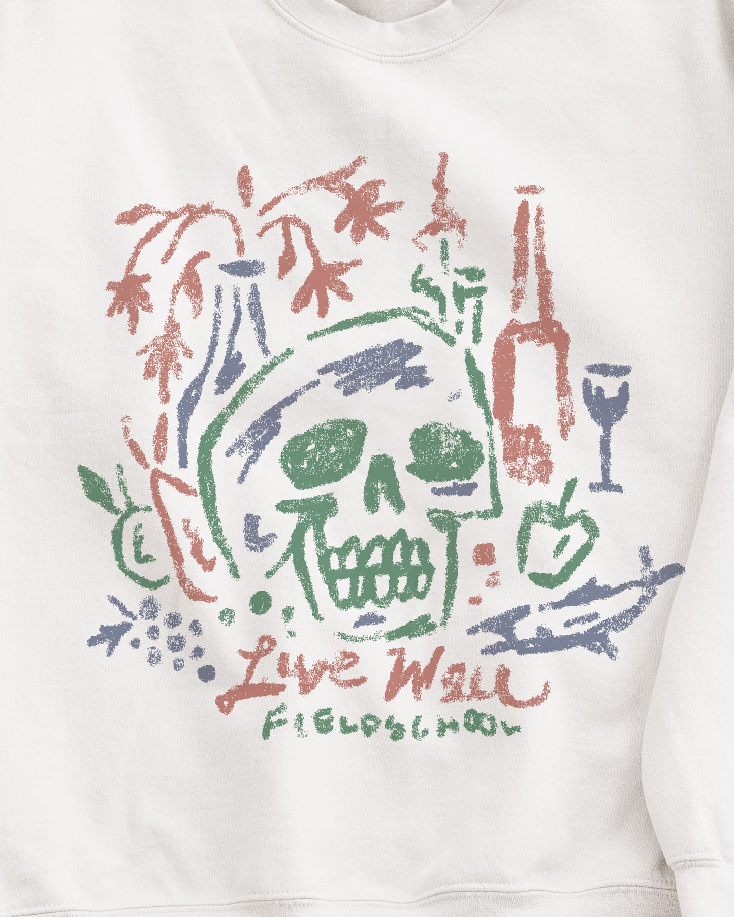 Fieldschool Vanitas (Skull and Table) Crewneck