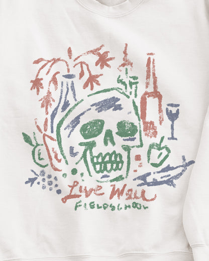 Fieldschool Vanitas (Skull and Table) Crewneck