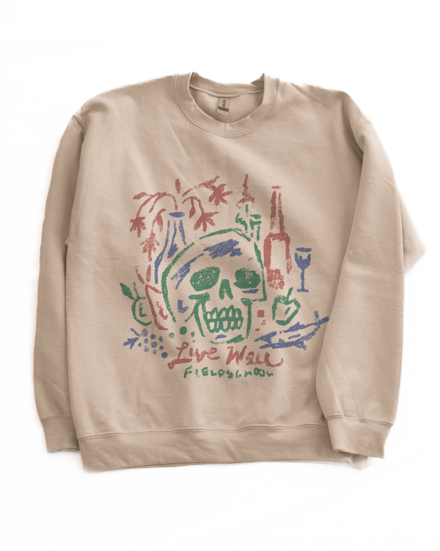 Fieldschool Vanitas (Skull and Table) Crewneck