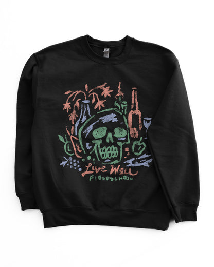 Fieldschool Vanitas (Skull and Table) Crewneck