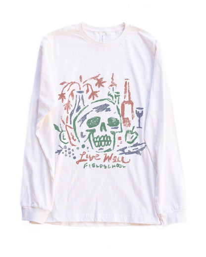 Fieldschool Vanitas (Skull and Table) Long Sleeve Tee