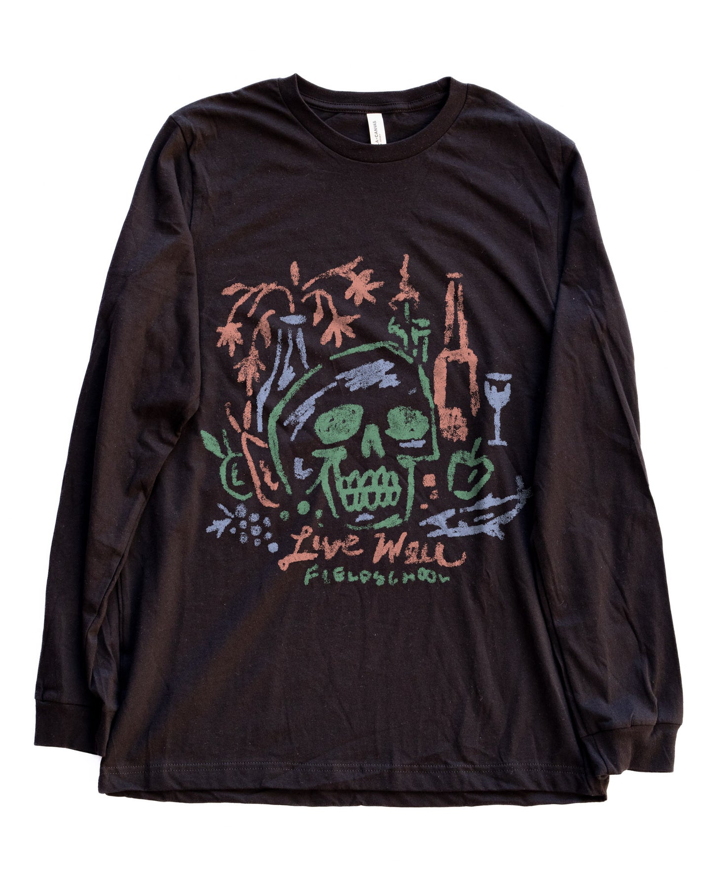 Fieldschool Vanitas (Skull and Table) Long Sleeve Tee