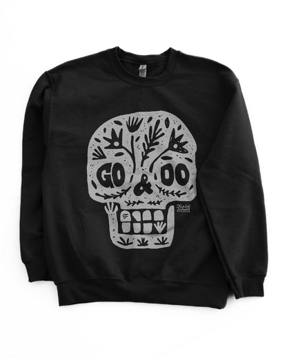 Go & Do Skull Crewneck