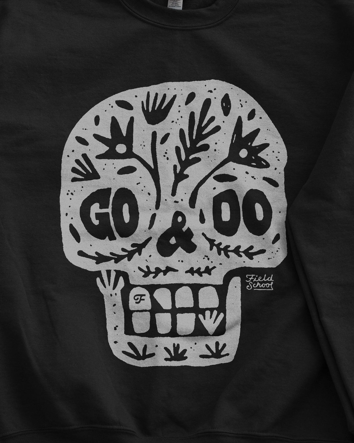 Go & Do Skull Crewneck