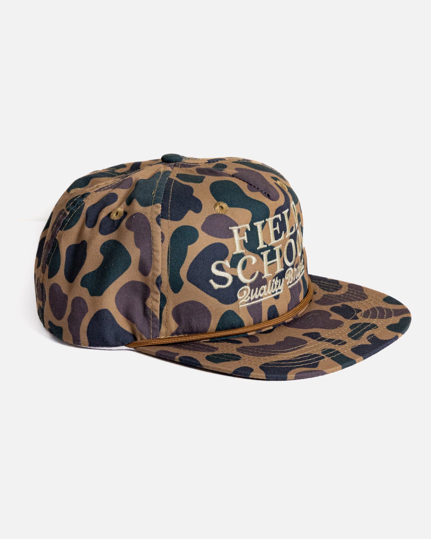 Fieldschool Quality Brand Cap in Camo