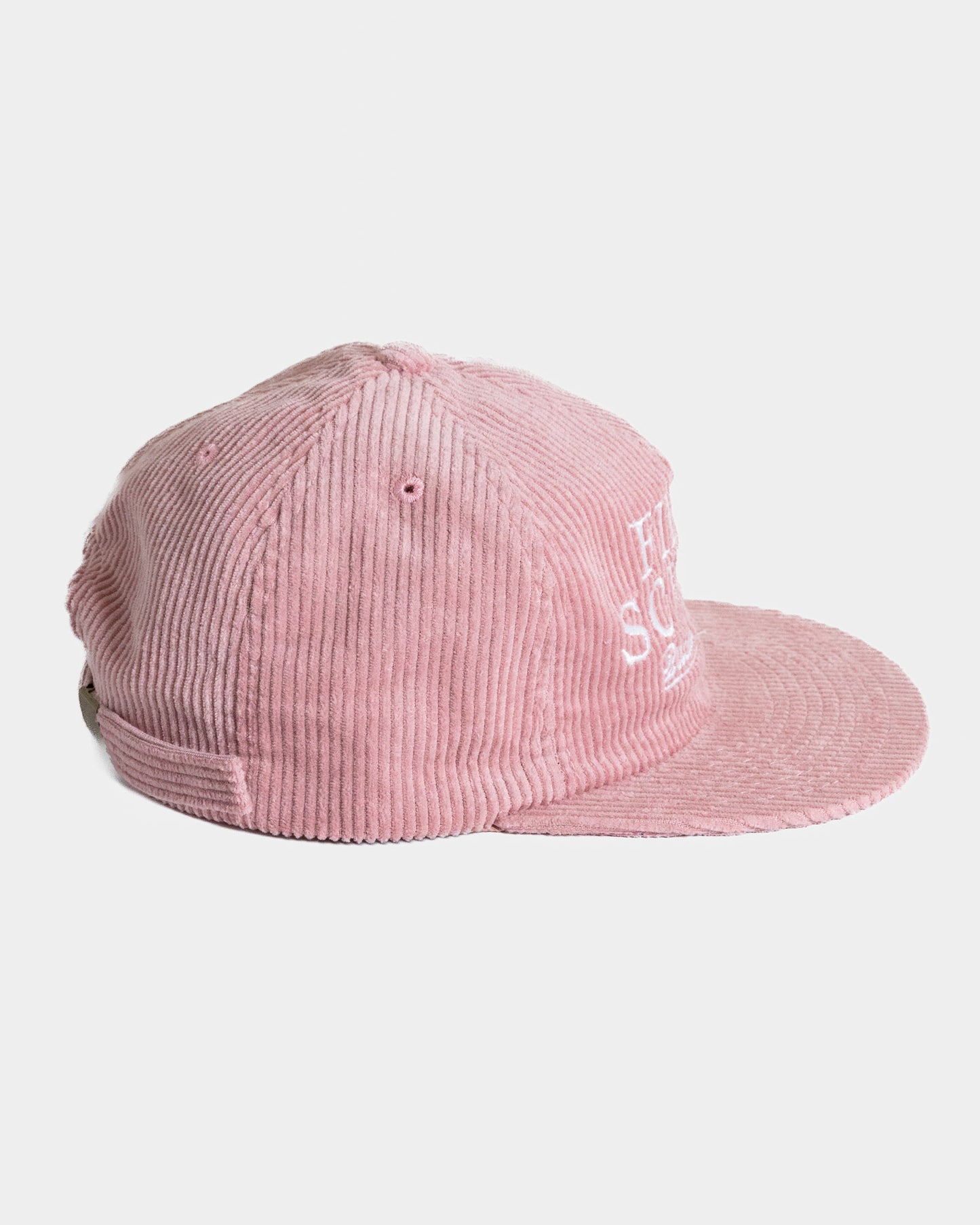 Fieldschool Quality Brand Cap in Pink Corduroy