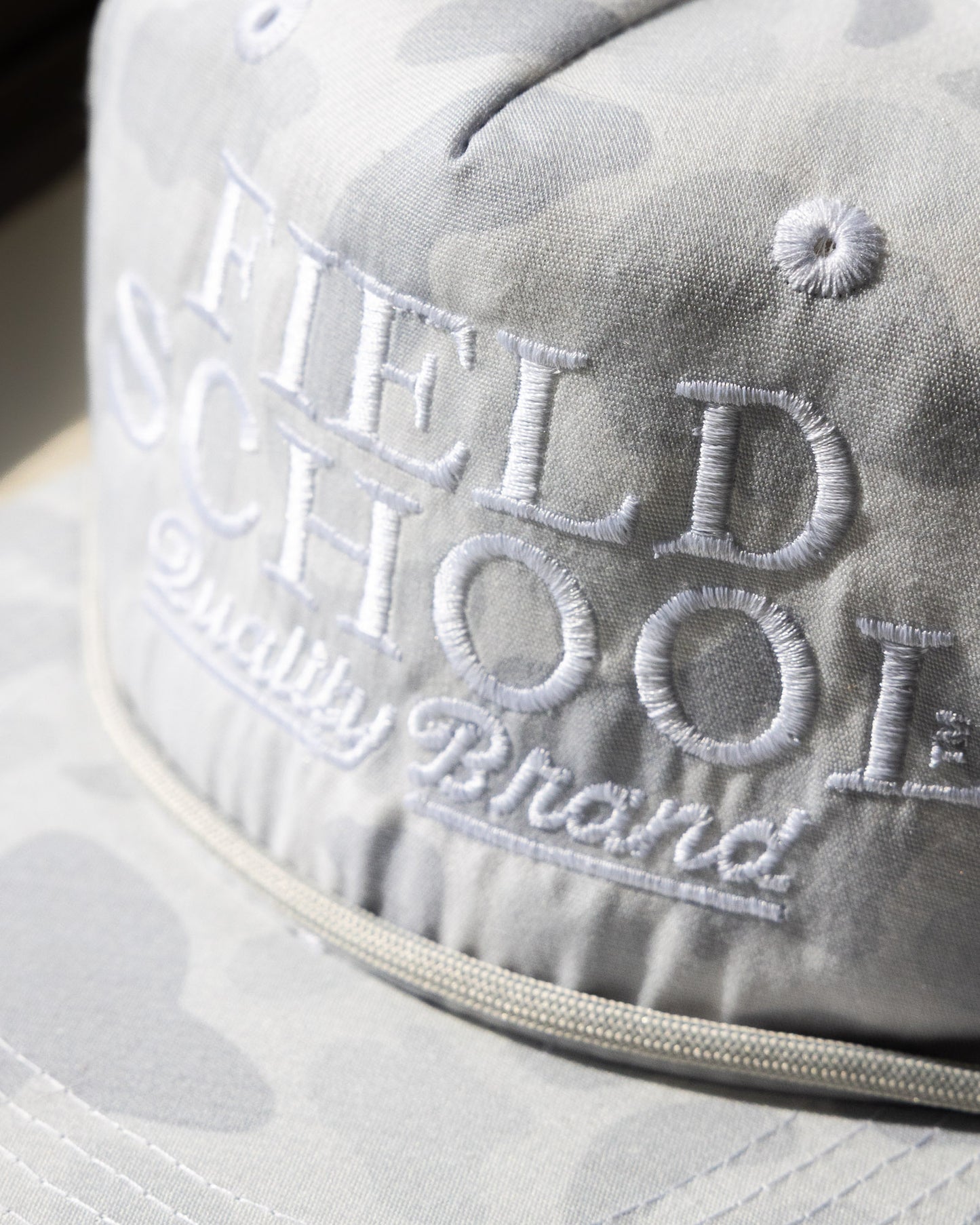 Fieldschool Quality Brand in White Camo