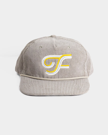 Fieldschool ‘F’ Cap in corduroy