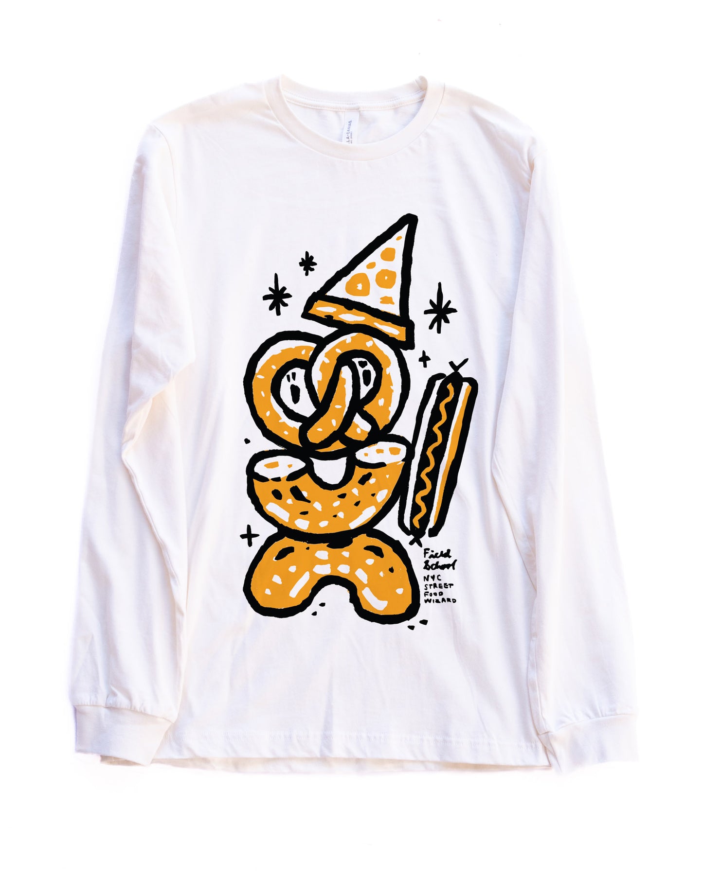 Street Food Wizard Long Sleeve Tee