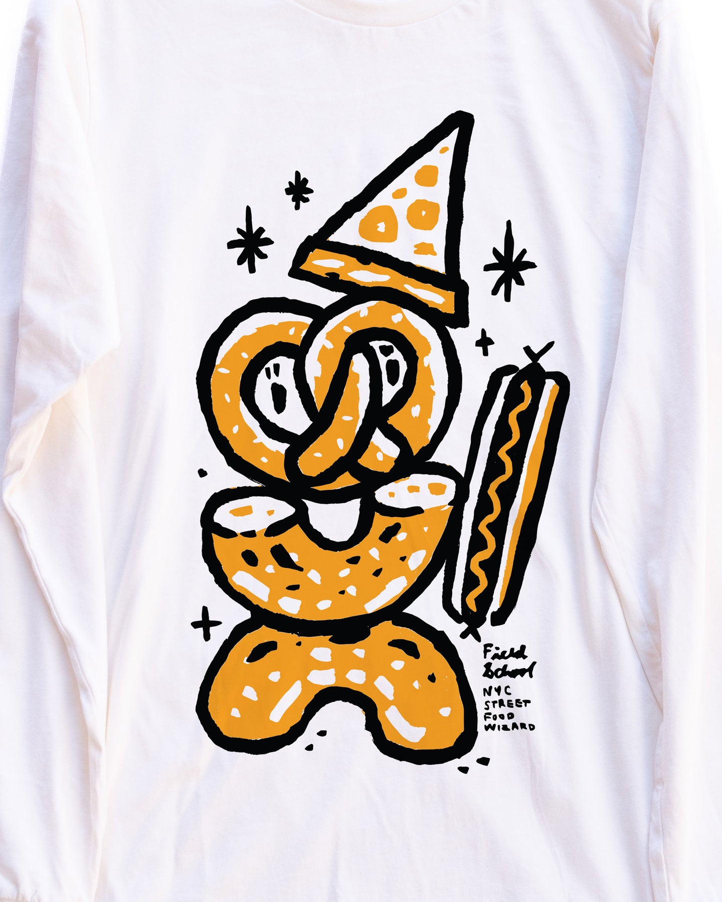 Street Food Wizard Long Sleeve Tee