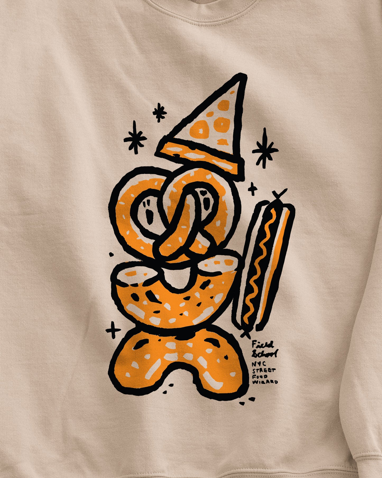 Street Food Wizard Crewneck