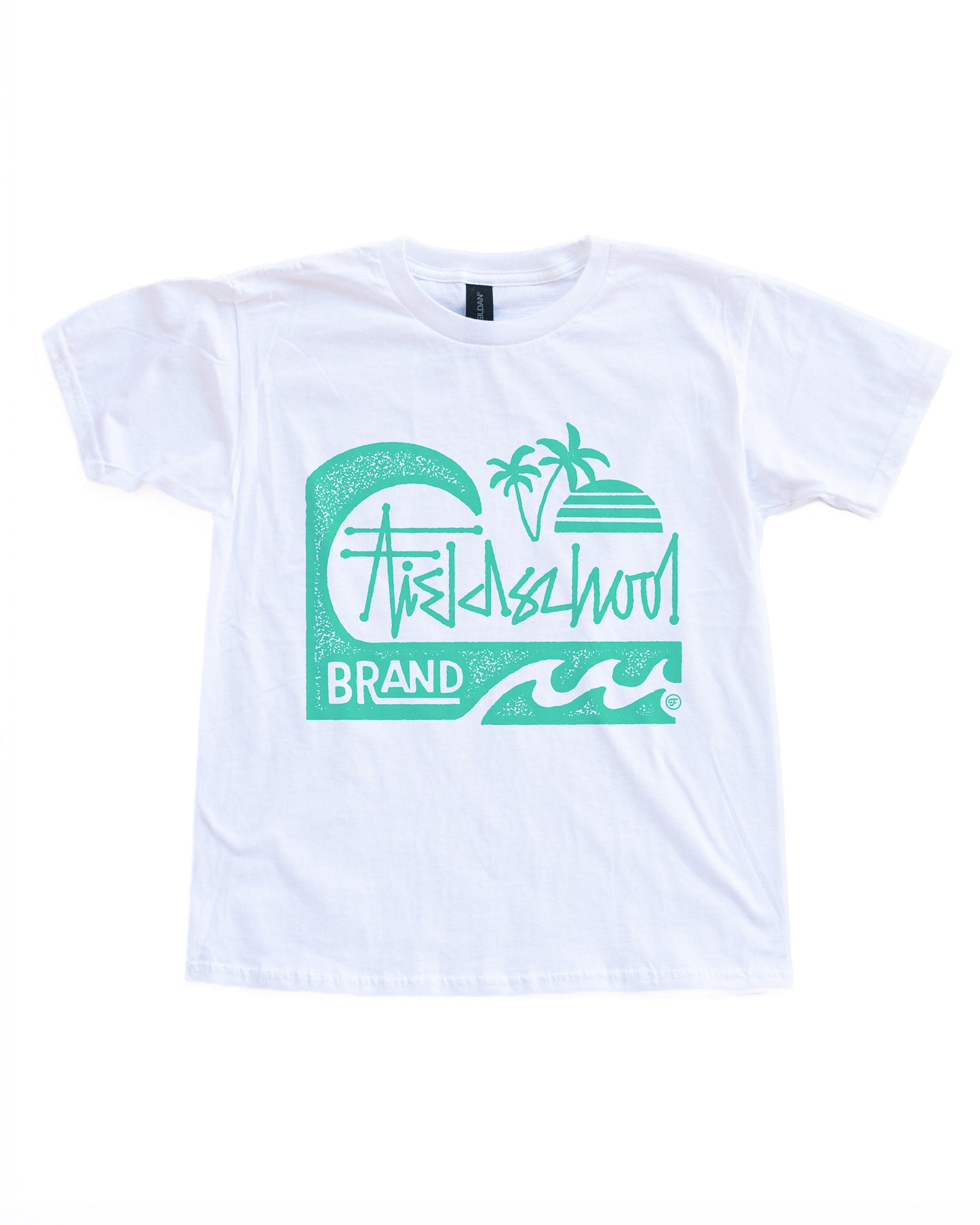 Kid's Fieldschool Surf Brand Tee