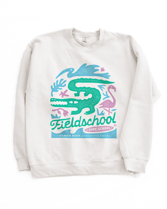 Fieldschool Surf School Crewneck