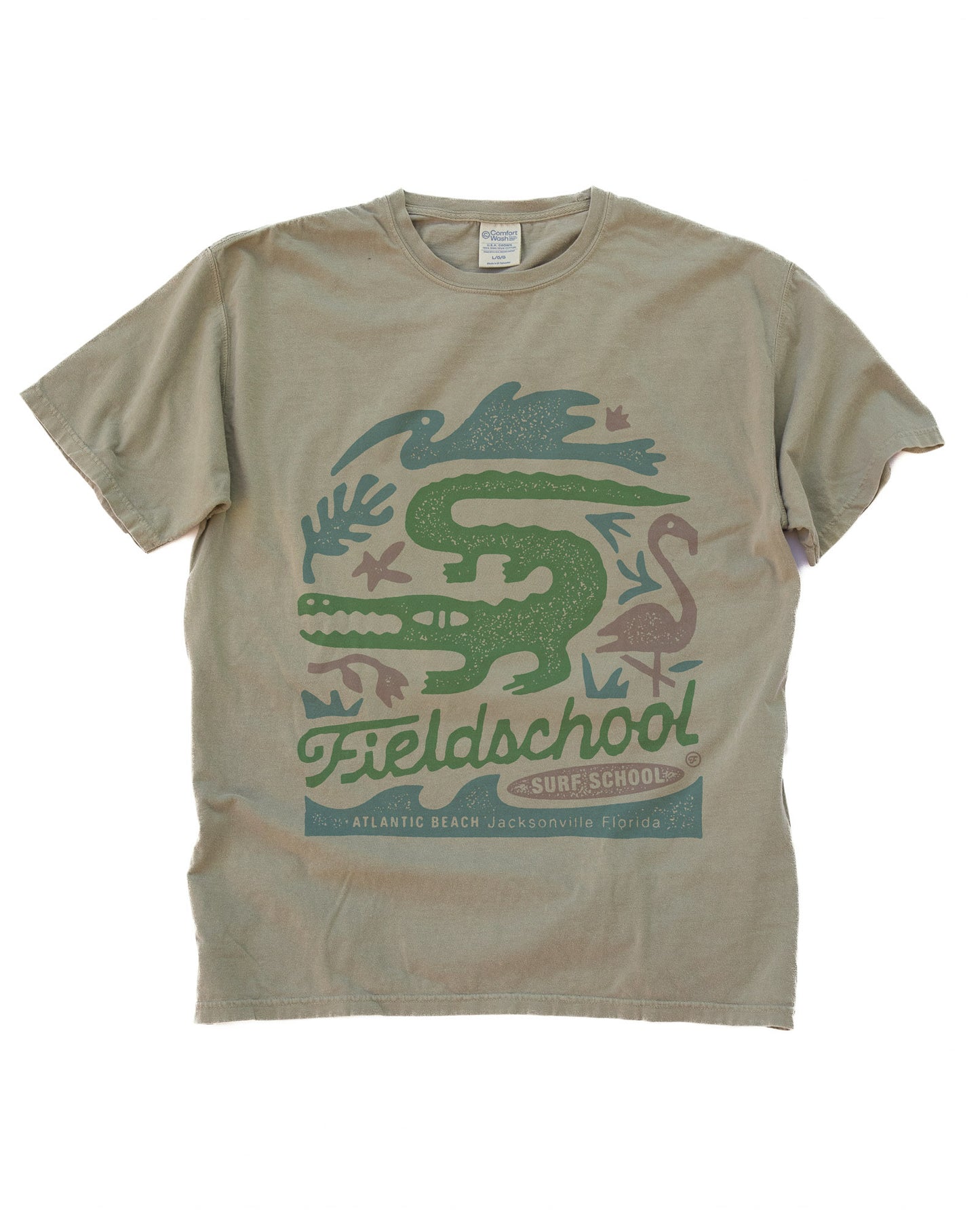 Fieldschool Surf School Tee