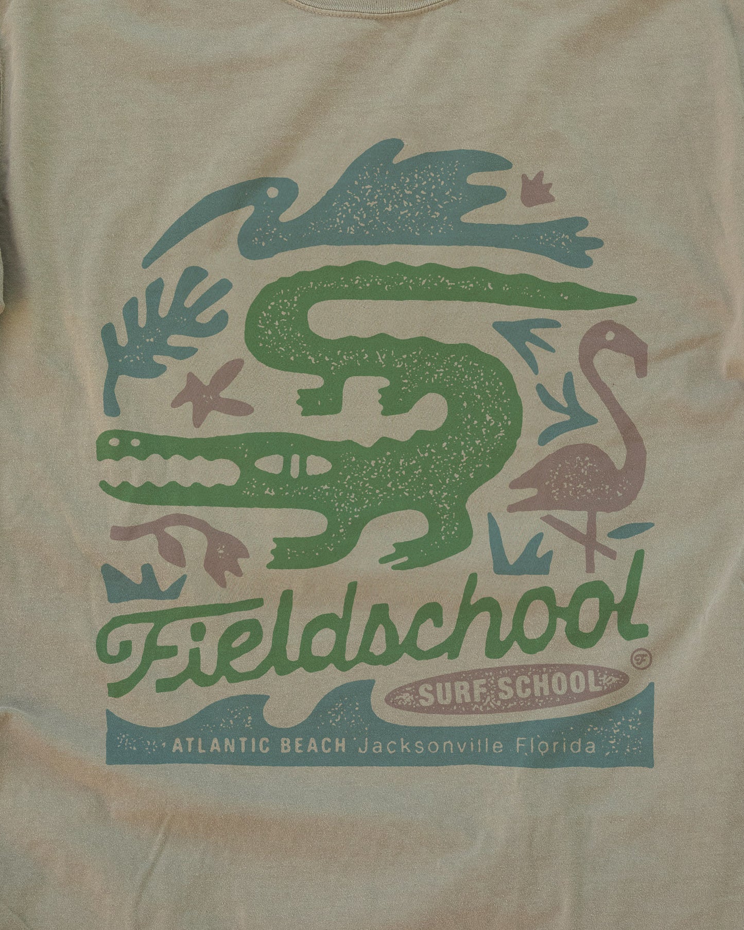 Fieldschool Surf School Tee