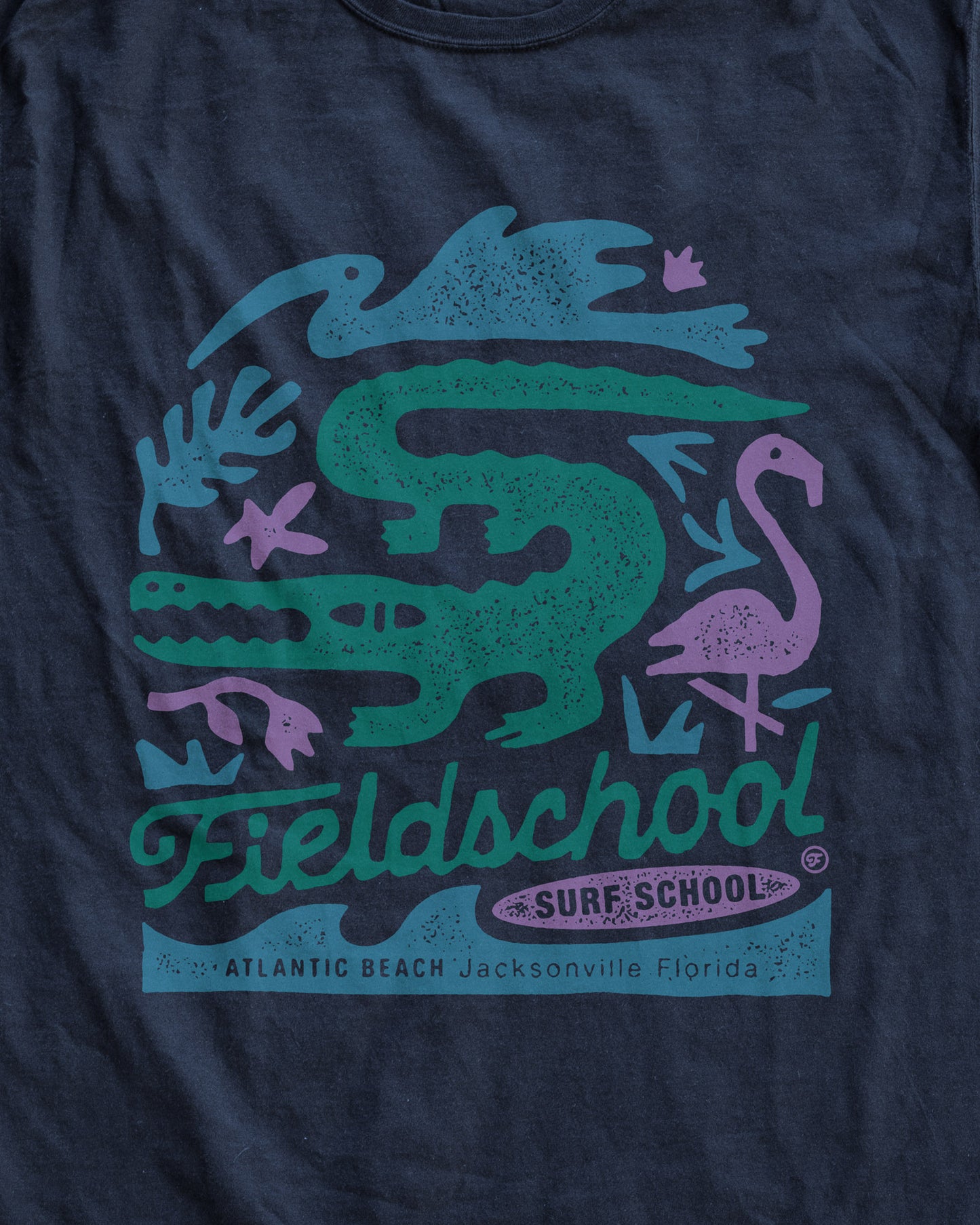 Fieldschool Surf School Tee