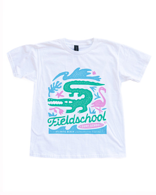 Kid's Fieldschool Surf School Tee