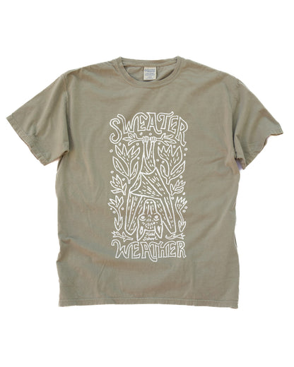 Sweater Weather Bat Tee