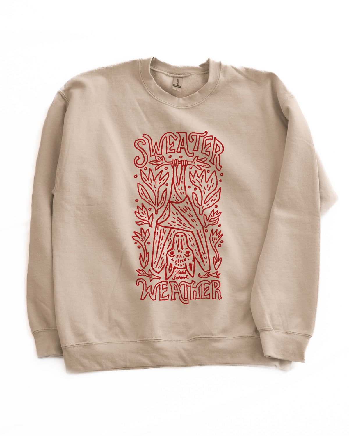 Sweater Weather Bat Crewneck